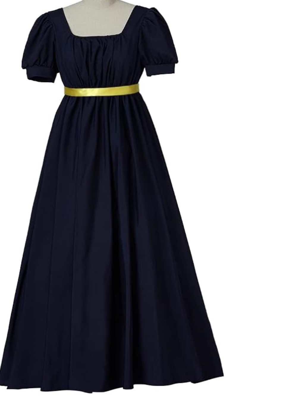 Bridgerton Costume Navy Maxi Dress